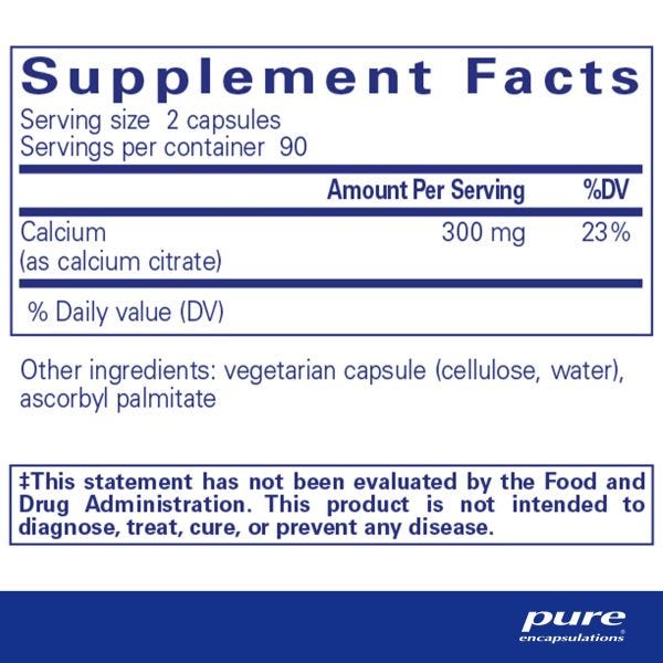 CC1 | Calcium (citrate) 180's