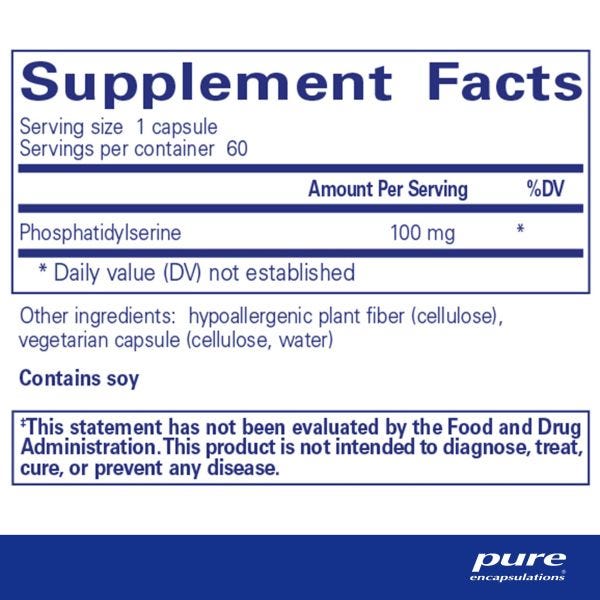 PS6 | PS 100 (phosphatidylserine) 60's