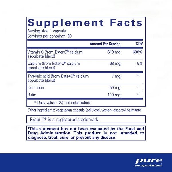 ECF29 | Ester-C&reg; & flavonoids 90's