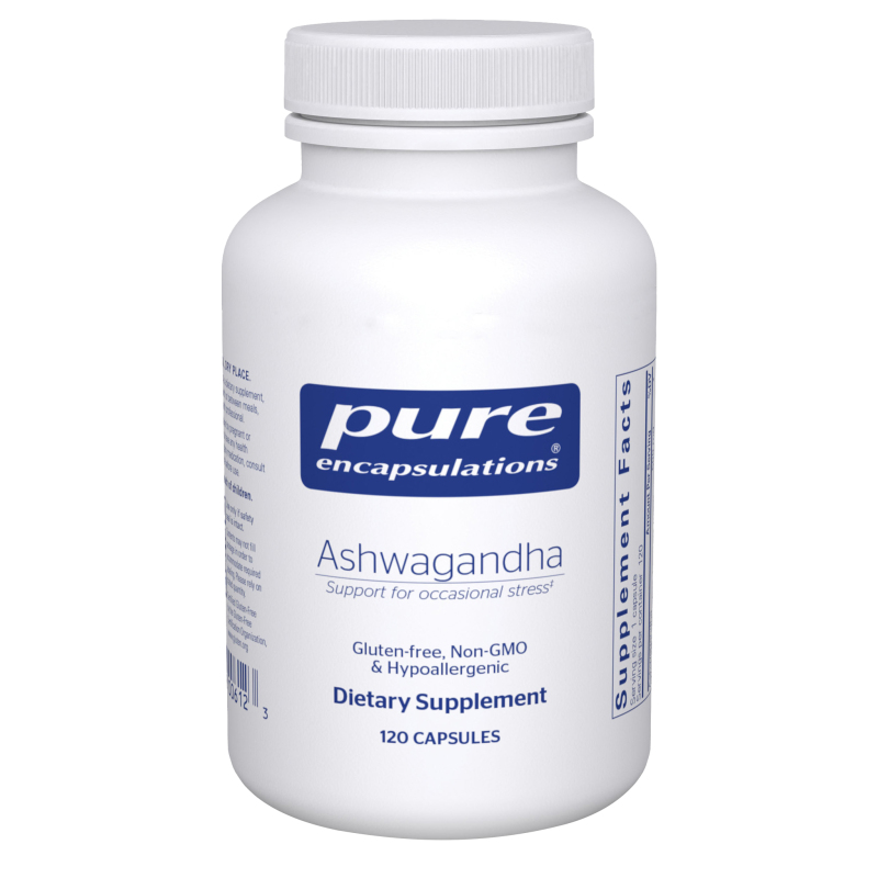 Pure Encapsulations Ashwagandha bottle