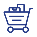 Icon of shopping cart
